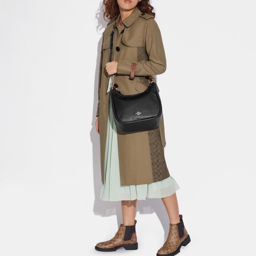 Coach Black Jules  Hobo Bag